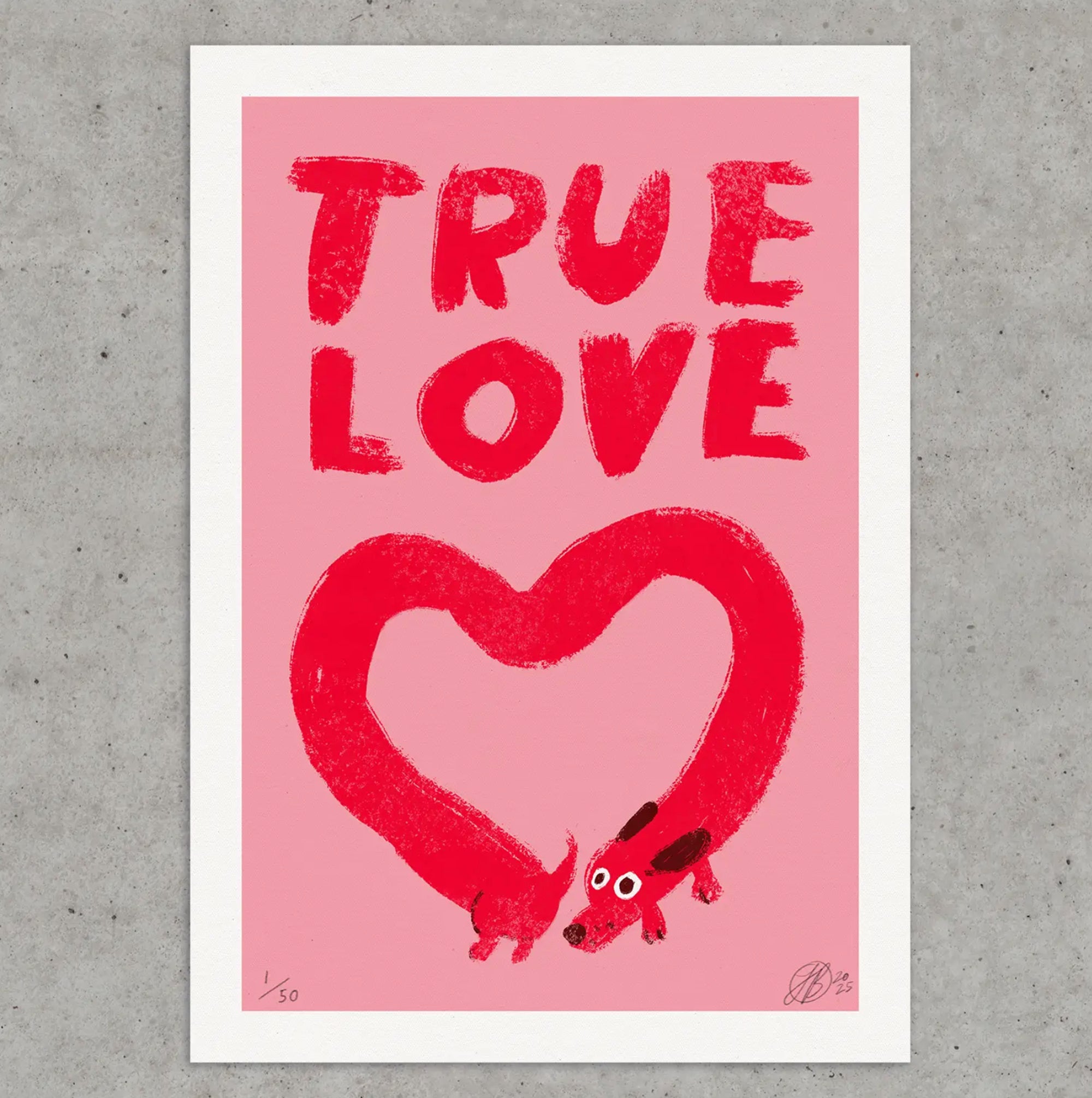 True Love print