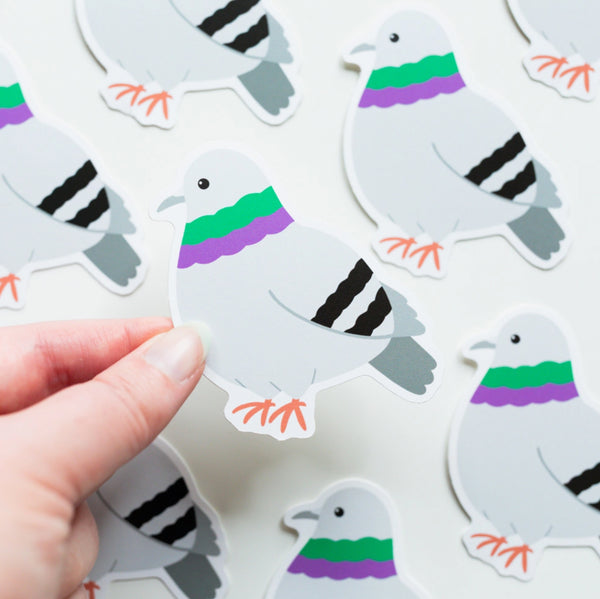Pigeon sticker