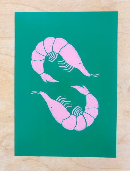 Prawns print