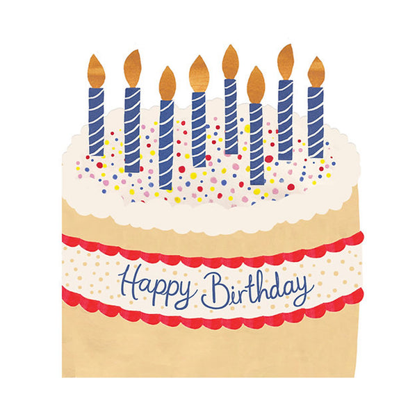 Birthday Sprinkle Cake card