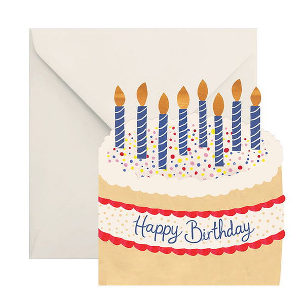 Birthday Sprinkle Cake card