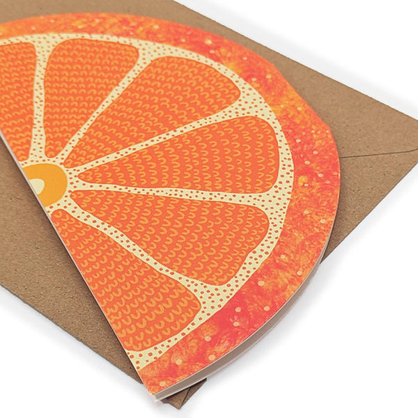 Orange Slice card