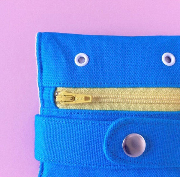 Blue Hug Monster wallet