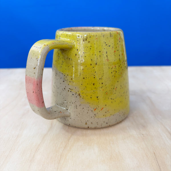 Pink, Orange and Yellow Mug