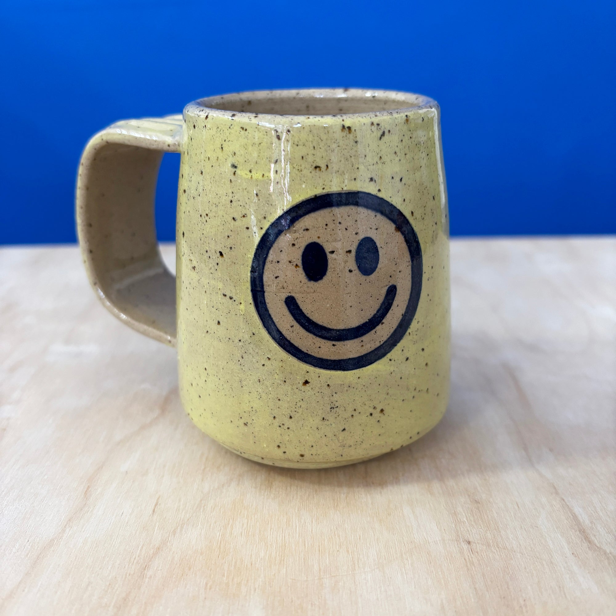 Yellow Smiley Mug