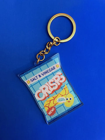 Crisps keyring