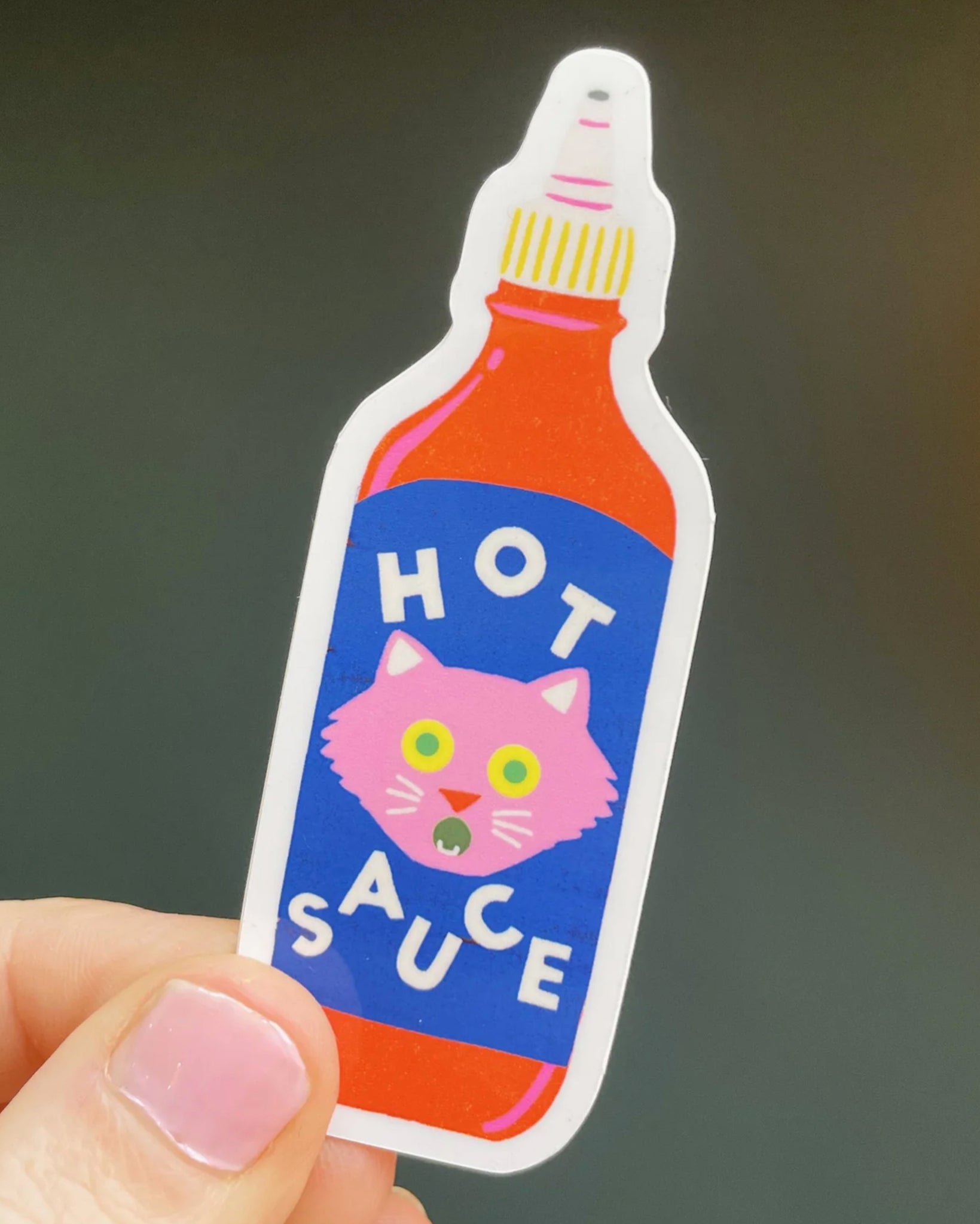 Hot Sauce sticker