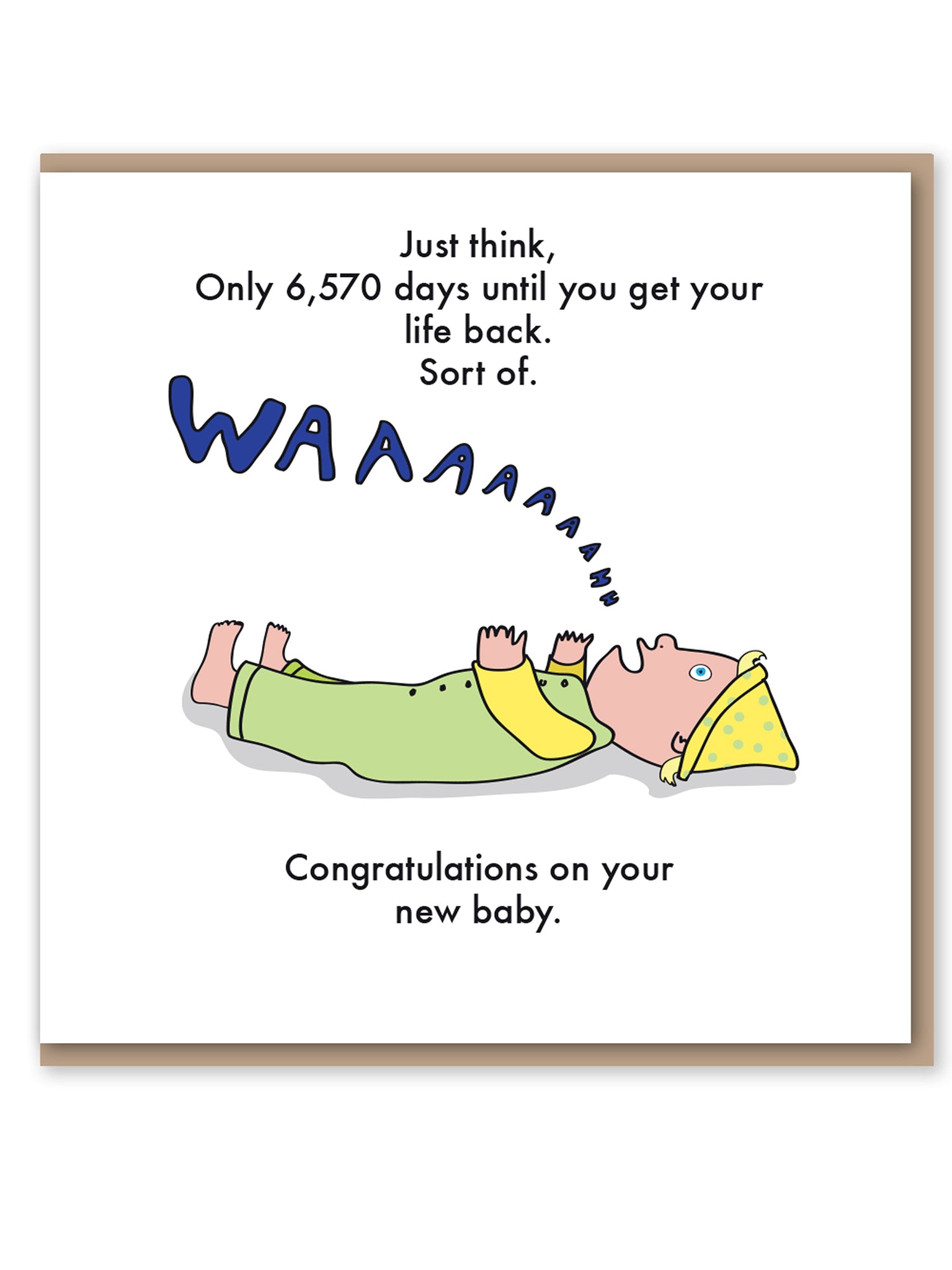 Baby - Life Back card