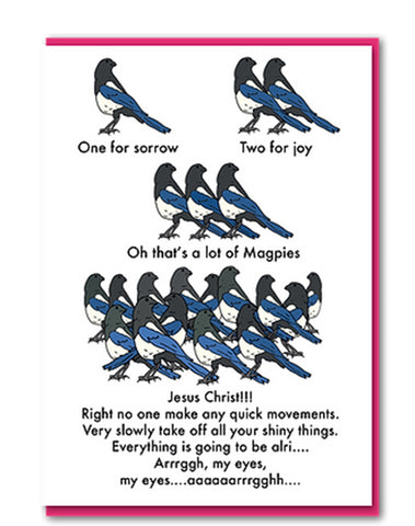 Magpies card