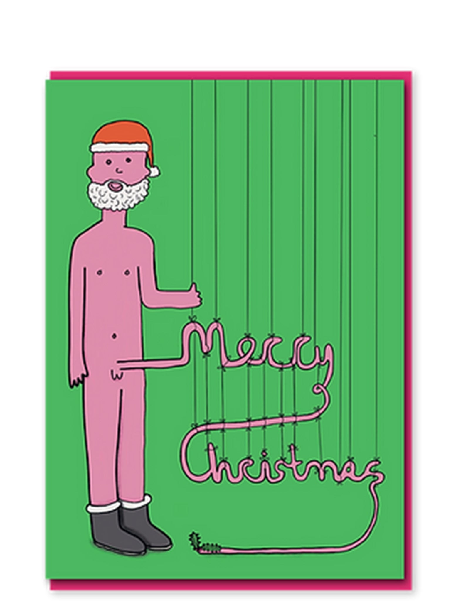 Willy Man Christmas card