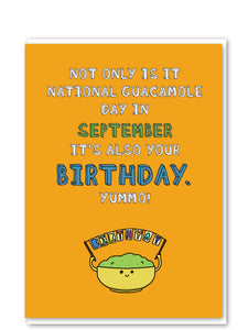 September birthday card