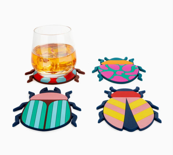 Beetle Coaster Set