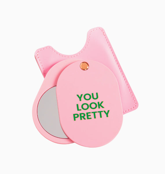 You Look Pretty Compact Mirror