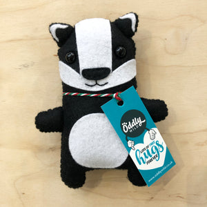 Badger huggle toy