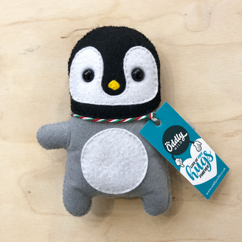 Penguin huggle toy