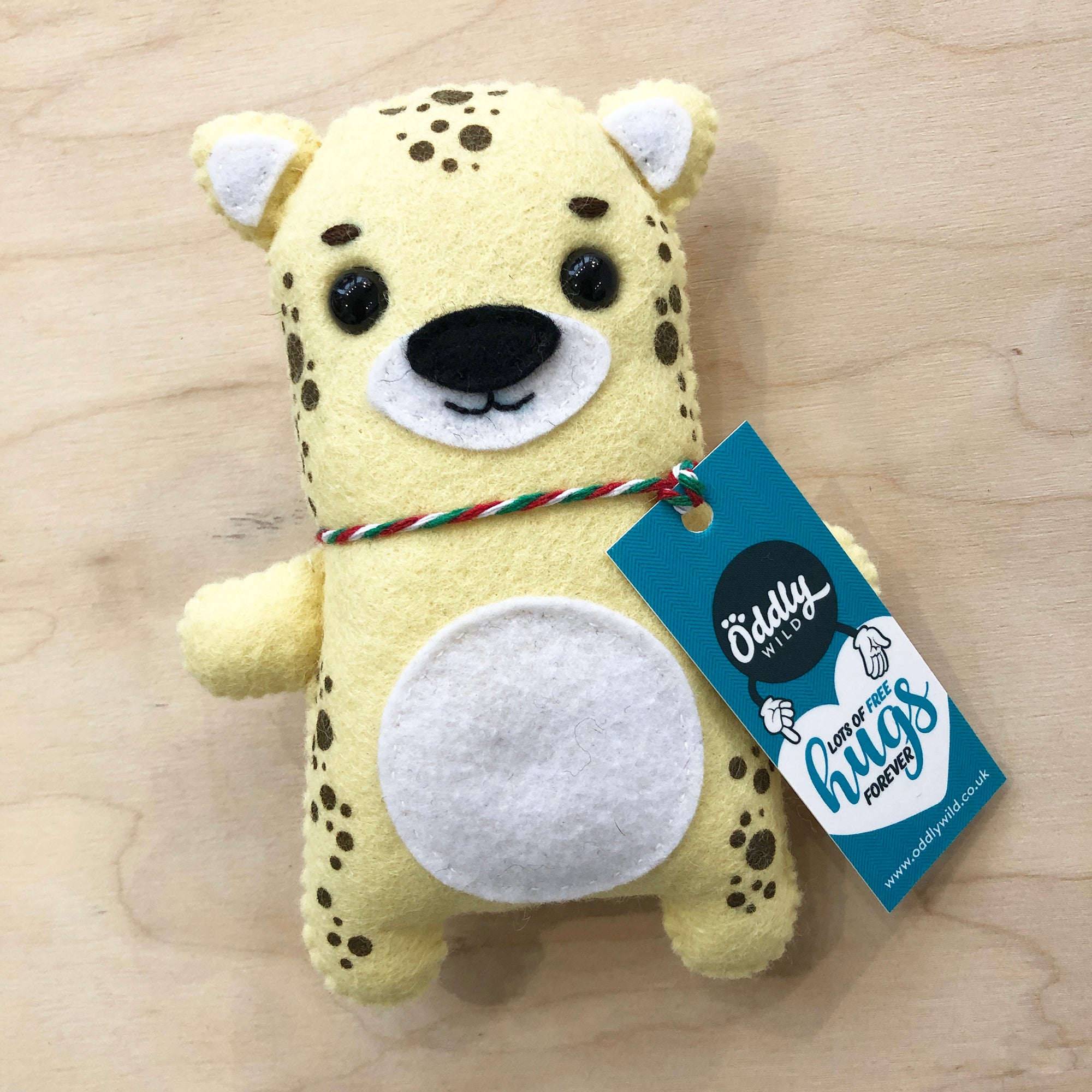 Snow Leopard huggle toy