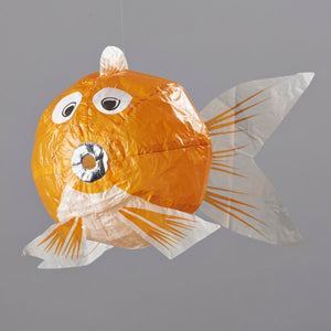 Japanese Paper Balloon - Orange Fish