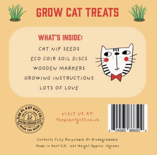 Grow Cat Treats - Cat Lovers Eco Grow Kit