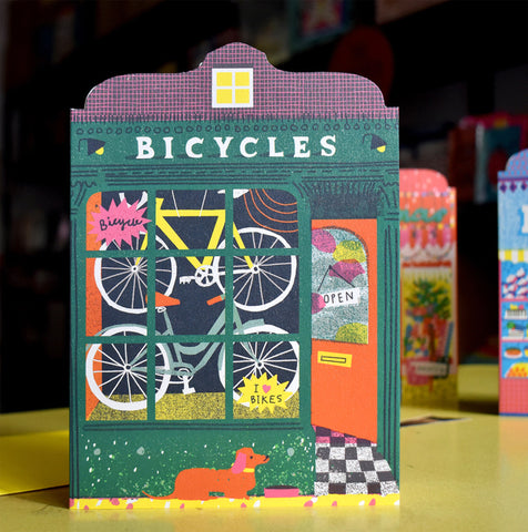 Bicycle Shop card