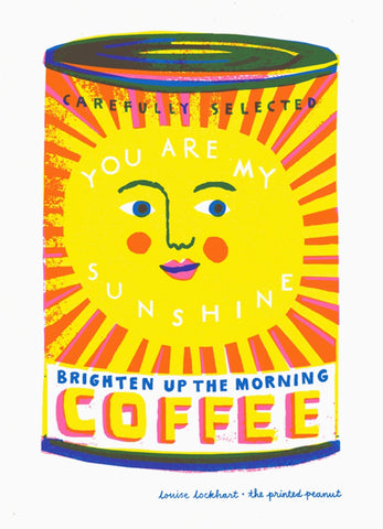 Sunshine Coffee print