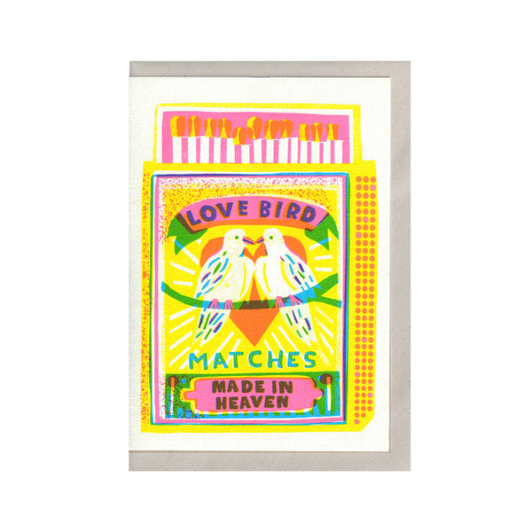 Love Bird Matches card