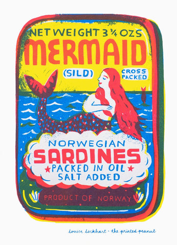 Mermaid print
