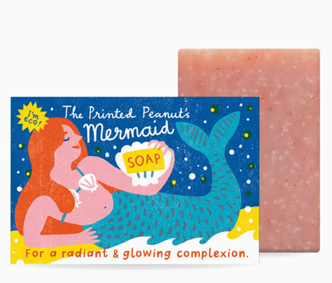 Mermaid rose and geranium soap bar