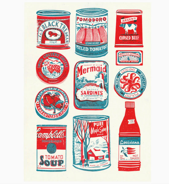 Tins Collection riso print