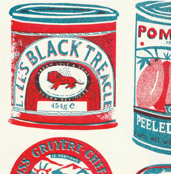 Tins Collection riso print