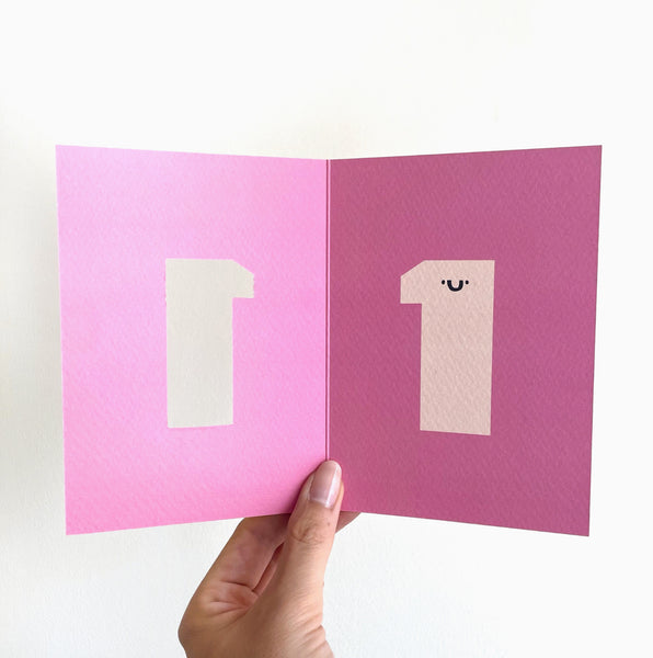 Age One card