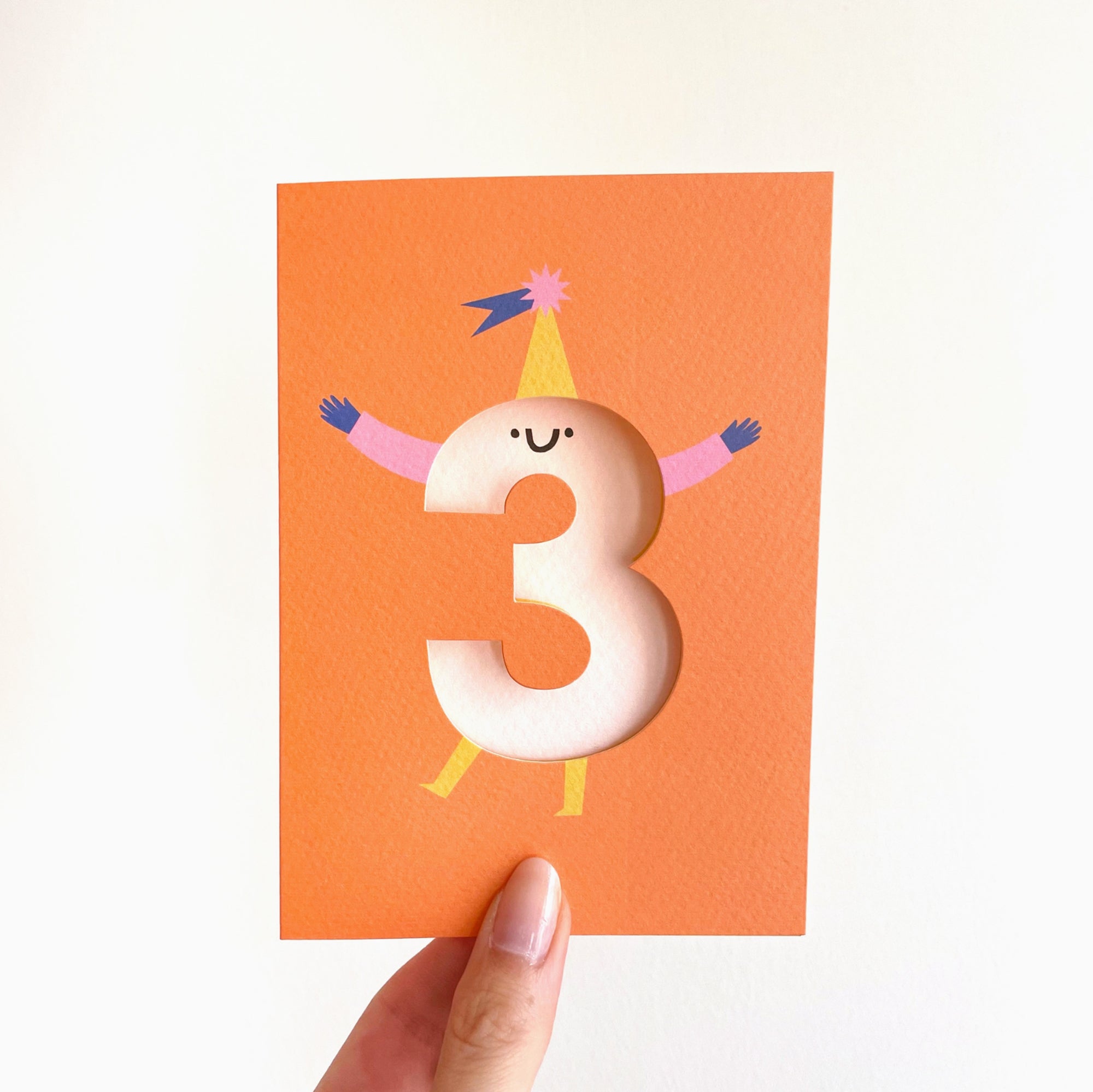 Age Three card