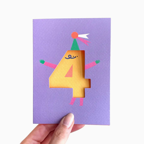 Age Four card