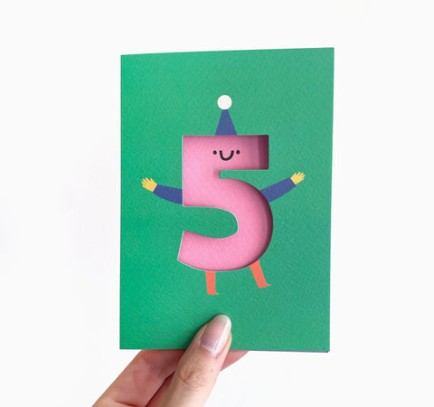 Age Five card