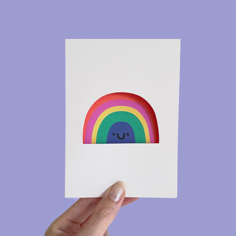Rainbow card