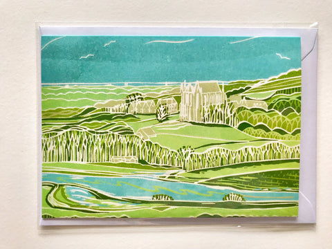 Lancing College greetings card