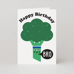 Happy Birthday Bro card