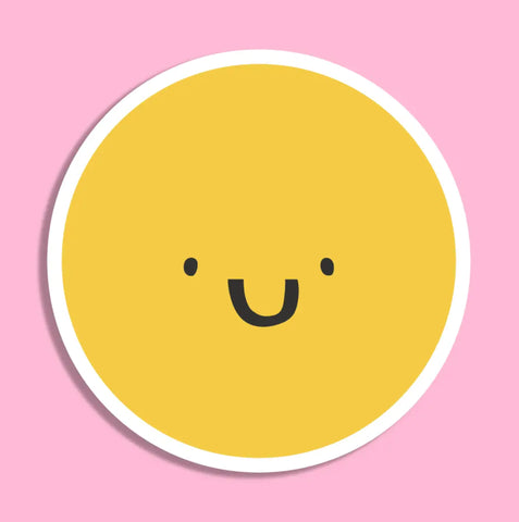 Smiley sticker