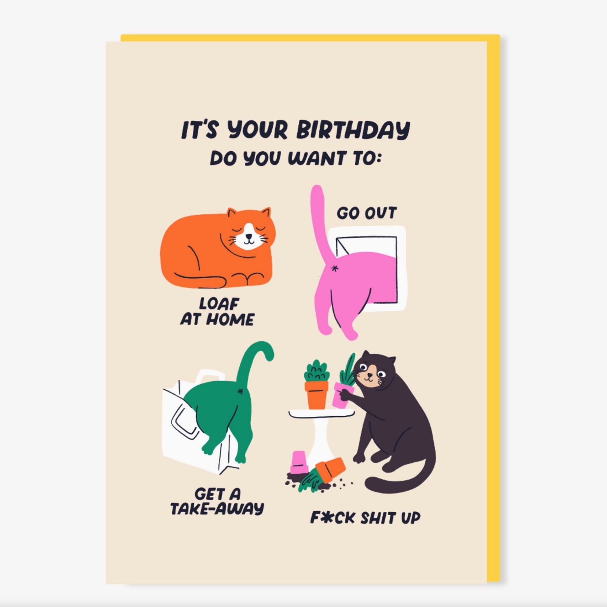 It's Your Birthday greetings card