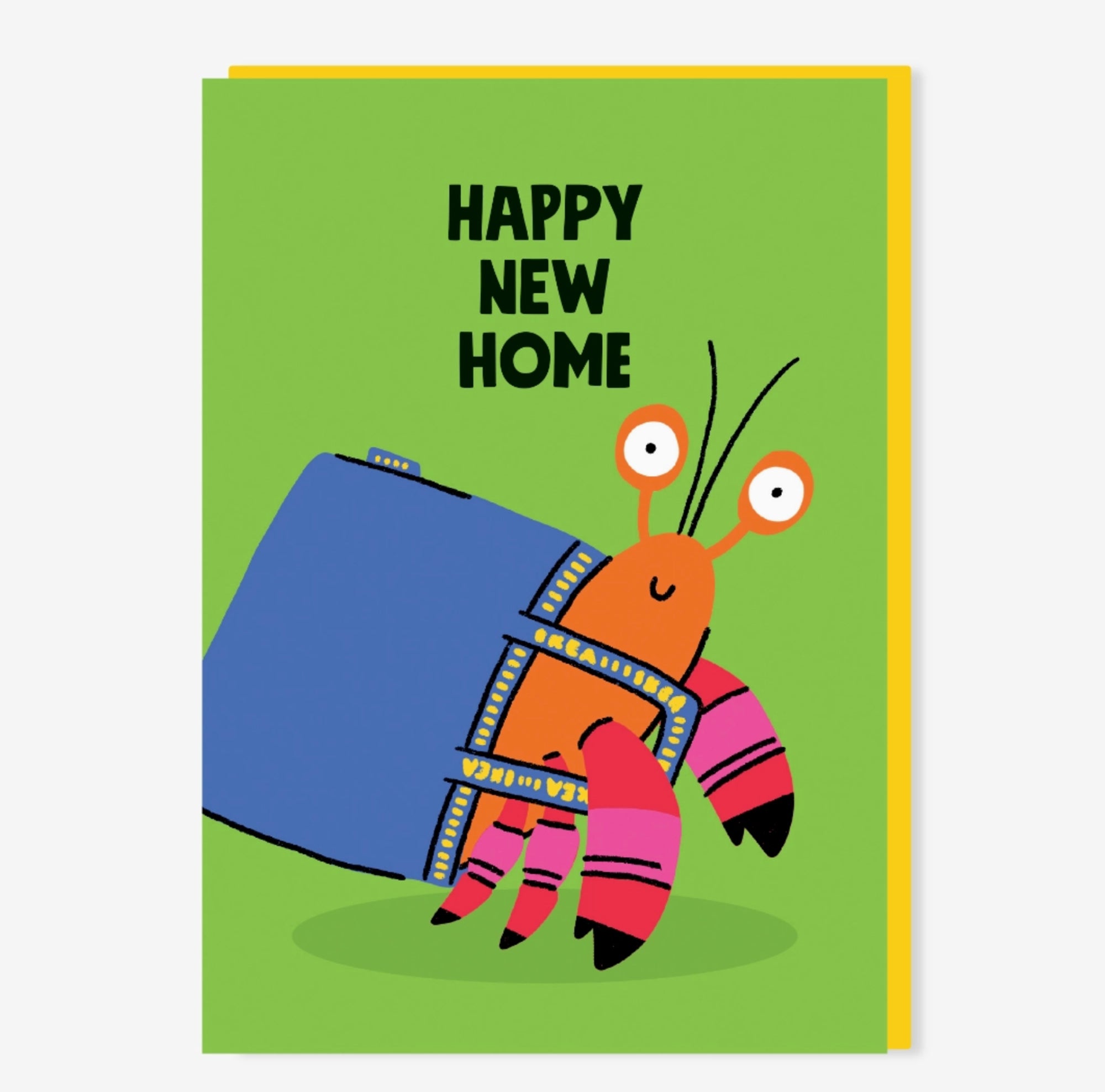 Happy New Home greetings card