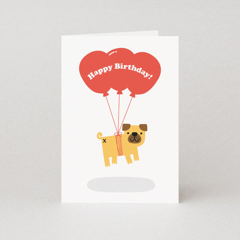 Balloon Dog birthday card