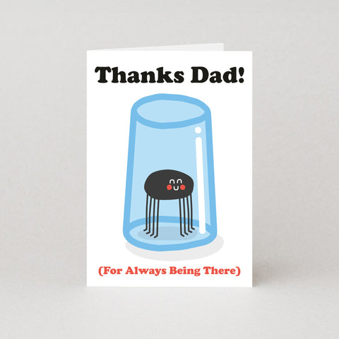 Thanks Dad card