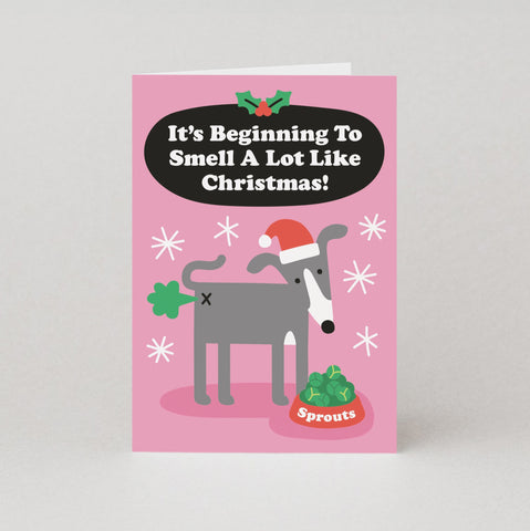 Smell A Lot Like Christmas card