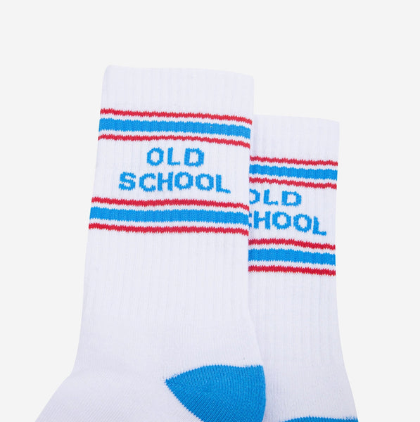 Old School cotton sports socks