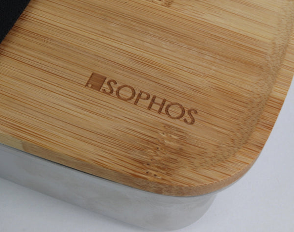 Bamboo and Steel Lunch Box