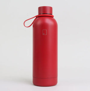 Vacuum Water Bottle - Red