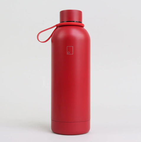Vacuum Water Bottle - Red