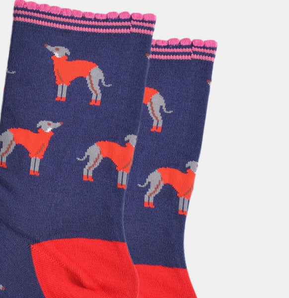 Women's Whippet bamboo socks