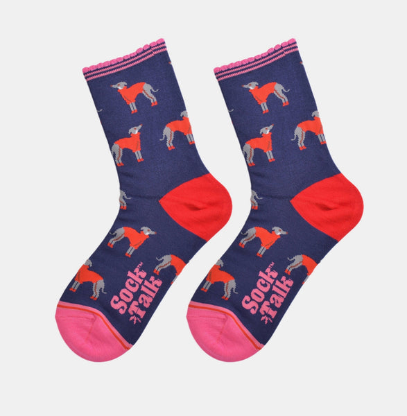 Women's Whippet bamboo socks