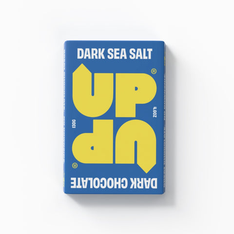 Dark Sea Salt chocolate bar