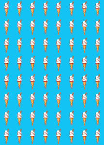 Ice Cream wrapping paper